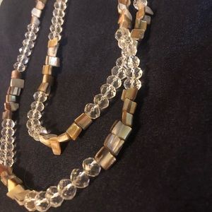 Double wrap necklace